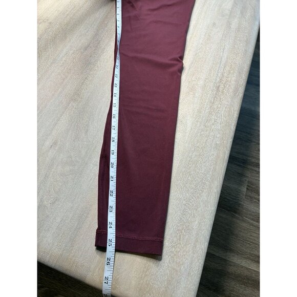 Lululemon NWOT Align Pant 25" Red Merlot Size 6 - Picture 4 of 8